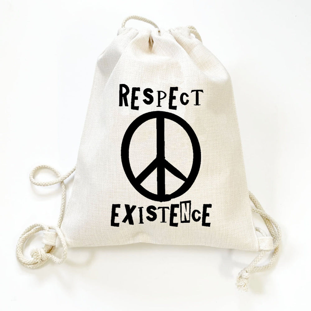 
                  
                    Respect Existance Drawstring
                  
                