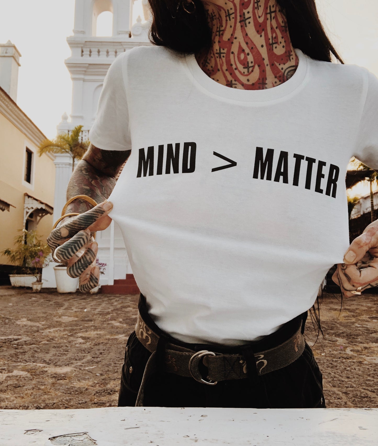 Mind > Matter, Love > Fear Tshirt